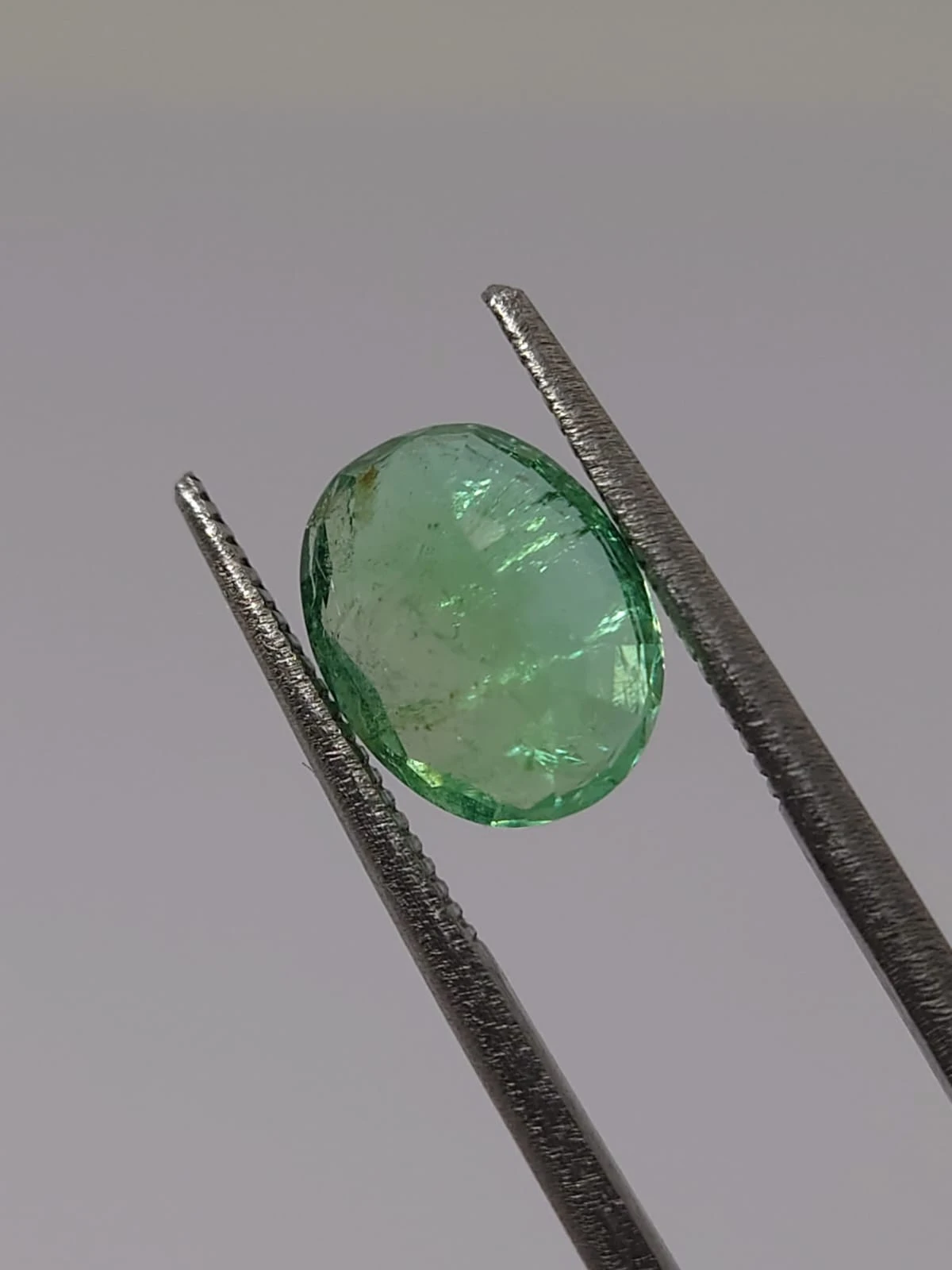 2.43ct Natural Emerald Oval Cut Loose Gemstone From Panjshir Afghanistan — view 1